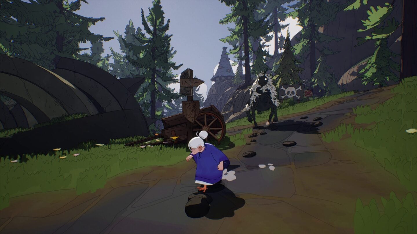  Coven of the Chicken Foot - tựa giải đố platformer mới vừa được công bố - Gamelade