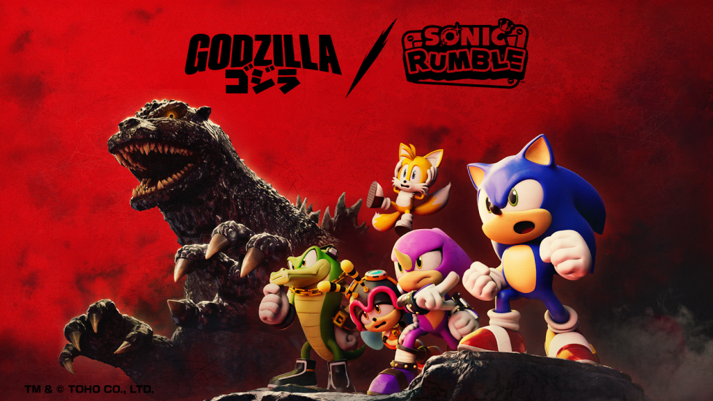 Sonic Rumble bắt tay Godzilla, tung sự kiện crossover độc quyền mùa lễ hội - gamelade