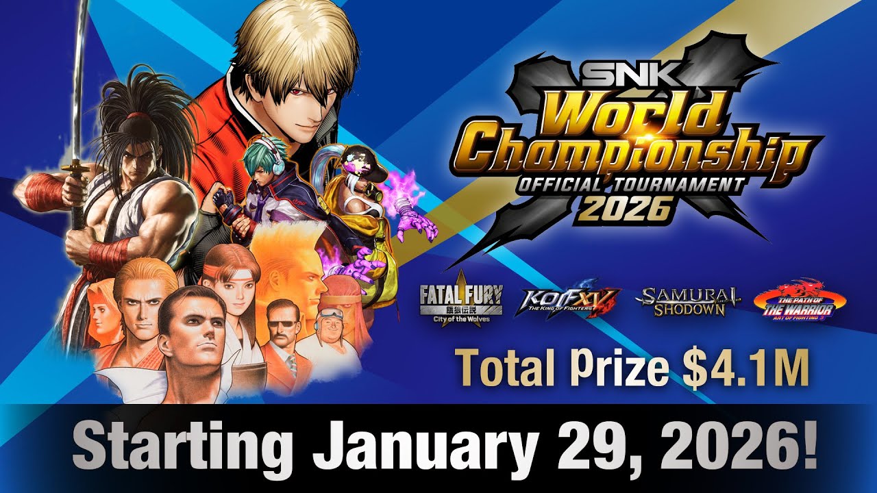 Lộ trình giải đấu SNK World Championship 2026 được công bố-gamelade