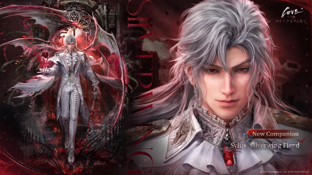 Love and Deepspace đưa Sylus trở lại trong sự kiện Where Silverwings Rest tháng 12 -Gamelade