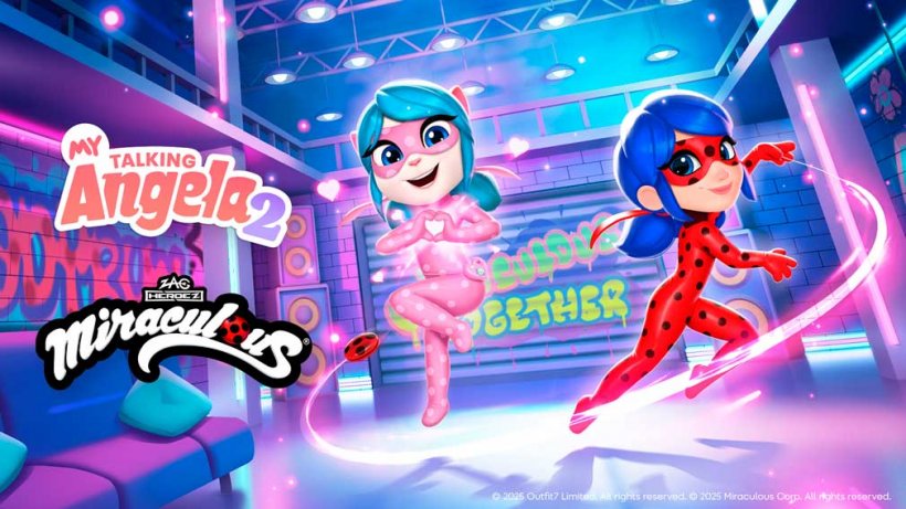 My Talking Angela 2 ra mắt Talent Show chủ đề Miraculous với loạt trang phục giới hạn - Gamelade
