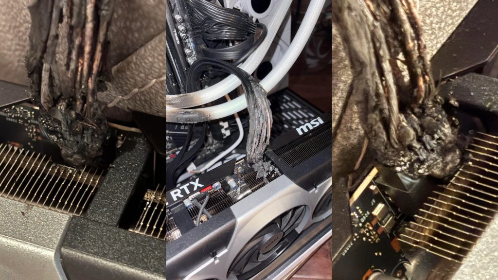 Card đồ họa RTX 5090 bốc cháy dữ dội sau 9 tháng sử dụng-gamelade