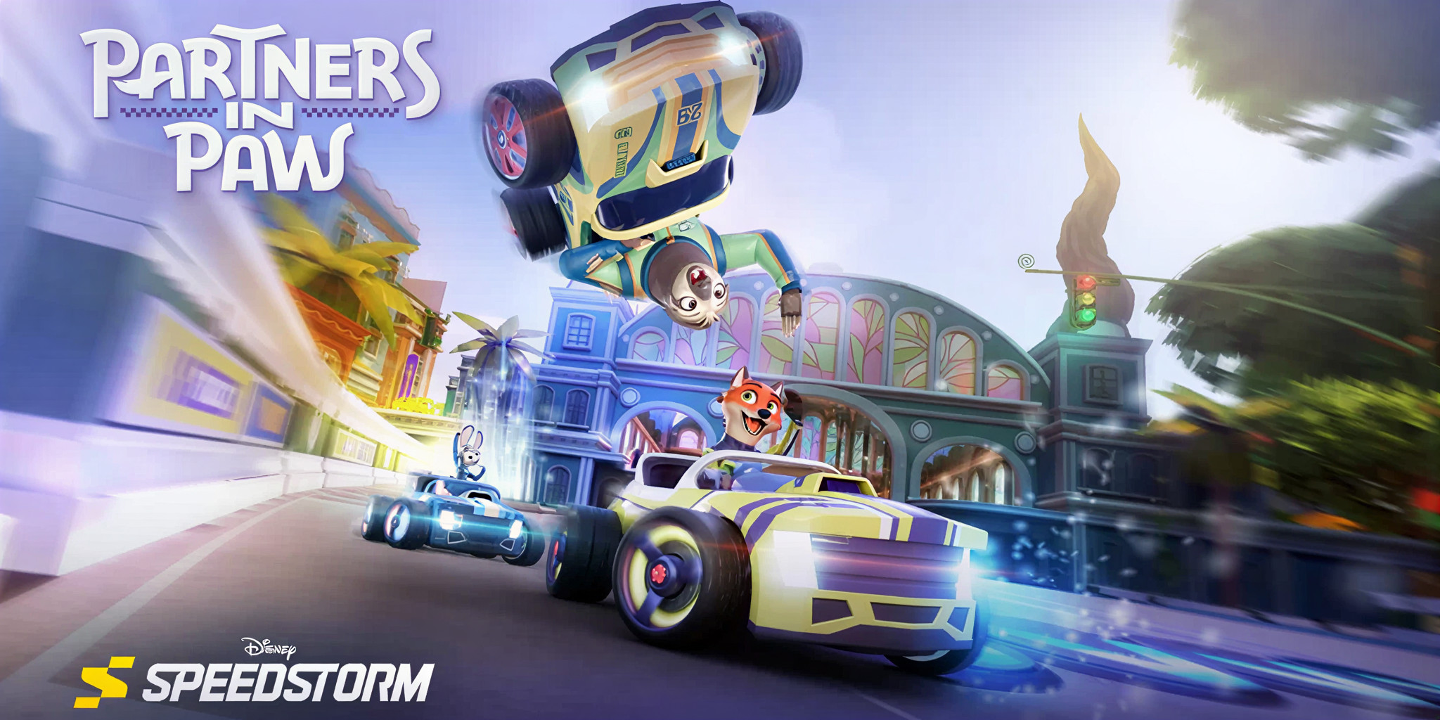 Disney Speedstorm bổ sung dàn nhân vật Zootopia trong bản update mùa lễ hội - Gamelade