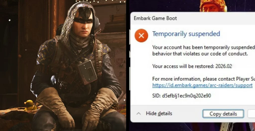 Game thủ ARC Raiders kêu trời vì bị khóa acc vô lý-gamelade