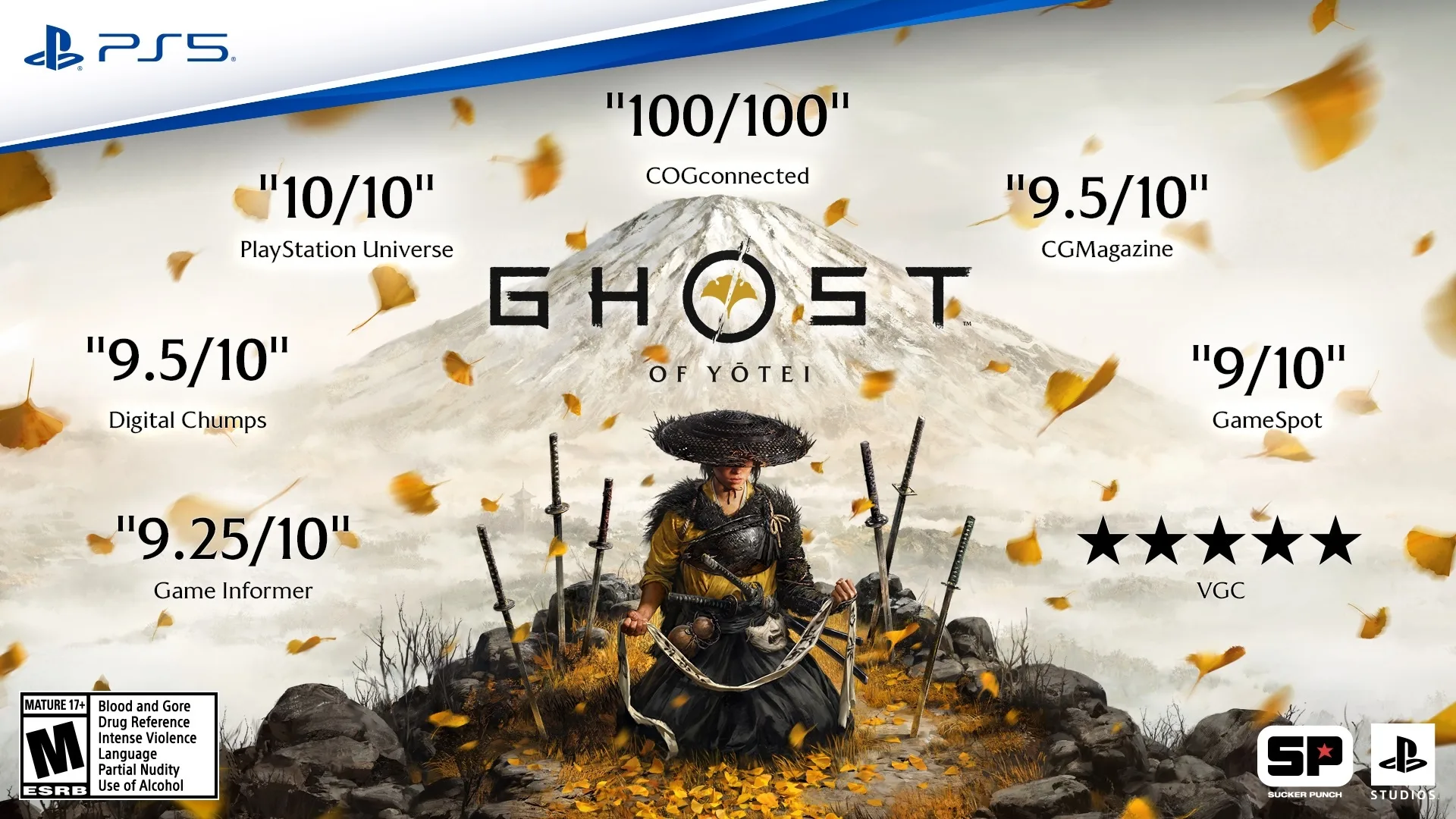 Ghost of Yotei gây thất vọng trên bảng xếp hạng PlayStation Store-gamelade