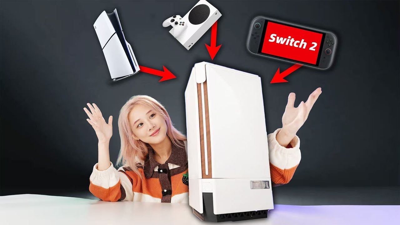 Siêu phẩm Ningtendo PXBOX 5 tích hợp PS5 cùng Xbox Series X và Switch 2-gamelade