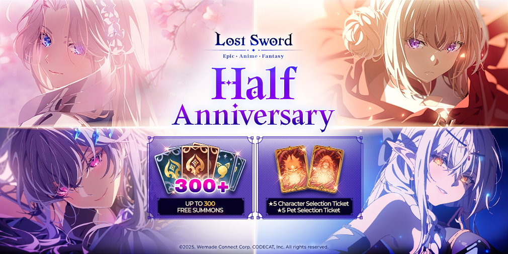 Lost Sword kỷ niệm nửa năm ra mắt toàn cầu với sự kiện lớn và hàng loạt phần thưởng miễn phí - gamelade