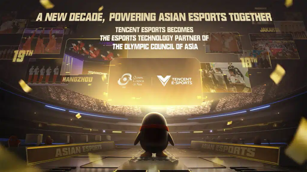 Tencent Esports công bố lộ trình 10 năm phát triển cùng Hội đồng Olympic châu Á-gamelade