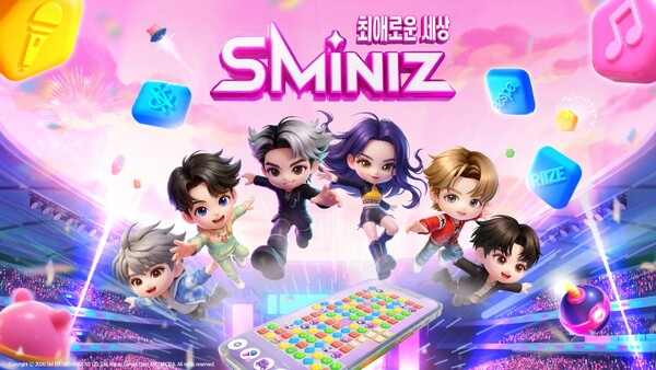 SMiniz ra mắt toàn cầu, kết hợp match-3 gameplay cùng dàn idol K-pop phiên bản chibi - gamelade