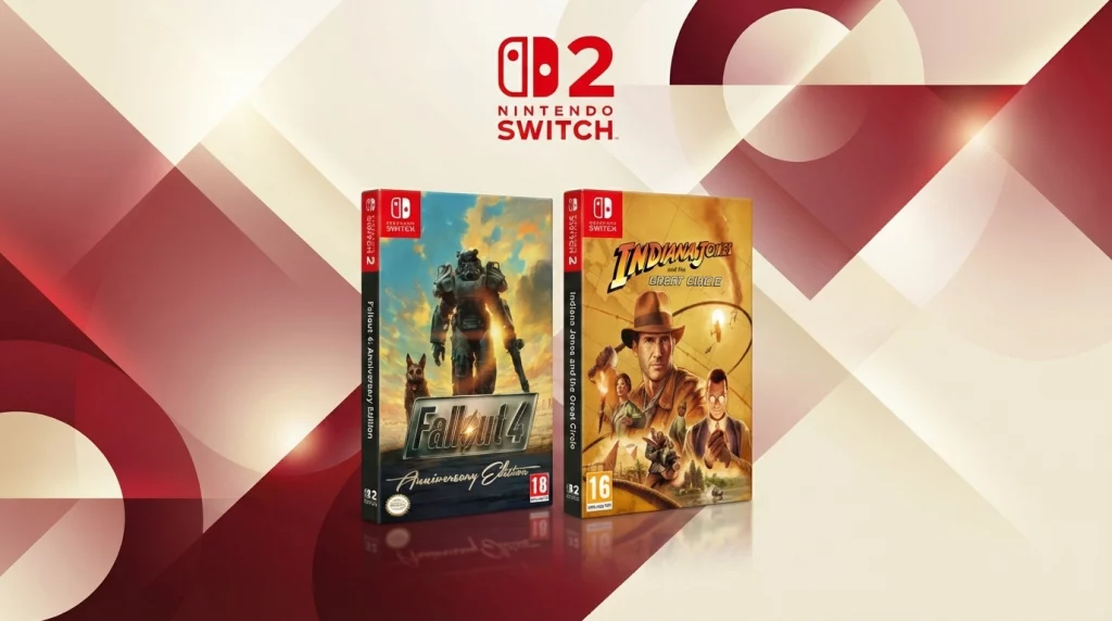 Fallout 4 và Indiana Jones ấn định ngày ra mắt trên Nintendo Switch 2-gamelade