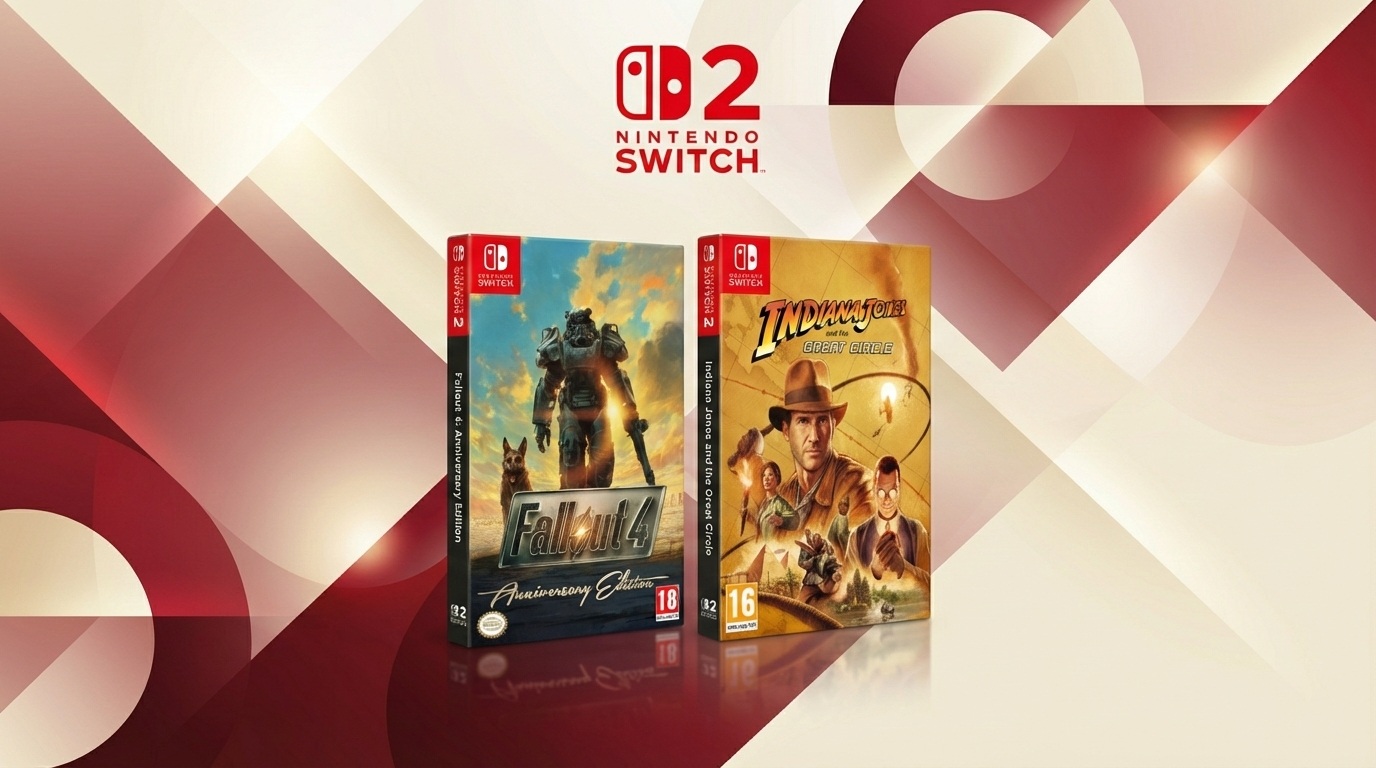 Fallout 4 và Indiana Jones ấn định ngày ra mắt trên Nintendo Switch 2-gamelade