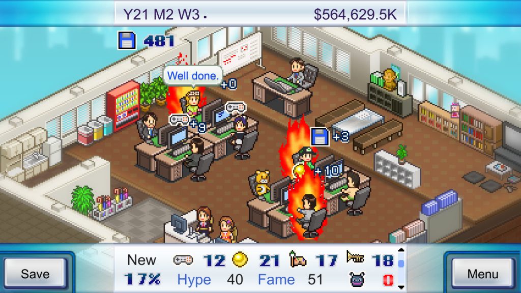 Kairosoft tặng miễn phí Game Dev Story trên di động nhân dịp kỷ niệm 30 năm-gamelade