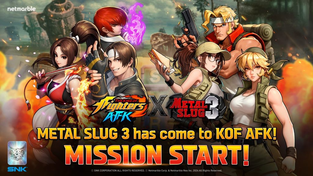The King of Fighters AFK hợp tác Metal Slug 3, loạt Legendary mới và dungeon giới hạn xuất hiện - gamelade