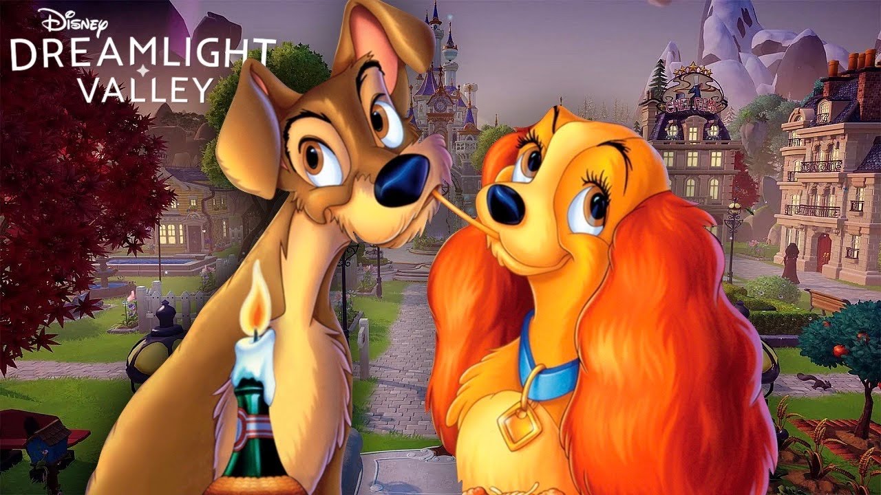 Disney Dreamlight Valley chuẩn bị đón Lady & the Tramp trong bản update ngập tràn không khí Valentine - gamelade