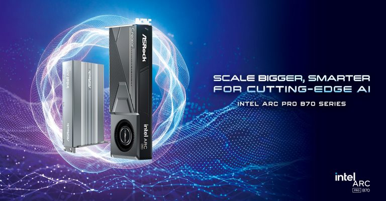 ASRock ra mắt dòng card đồ họa chuyên dụng Intel Arc Pro B70 cho AI và doanh nghiệp-gamelade