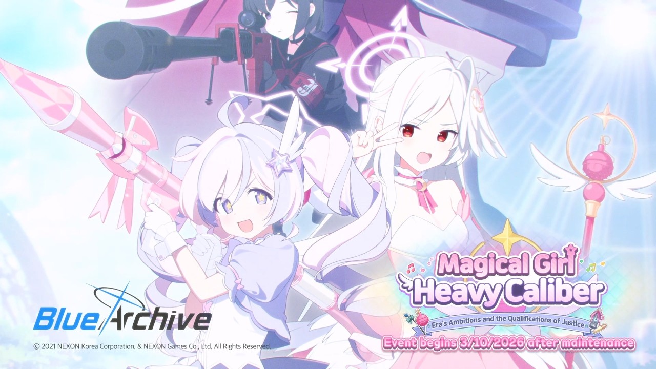 Blue Archive ra mắt event Magical Girl Heavy Caliber với nhiệm vụ bí mật tại công viên giải trí - gamelade