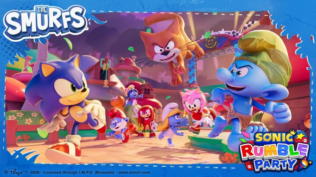 Sonic Rumble công bố hợp tác The Smurfs, đổi tên thành Sonic Rumble Party - gamelade