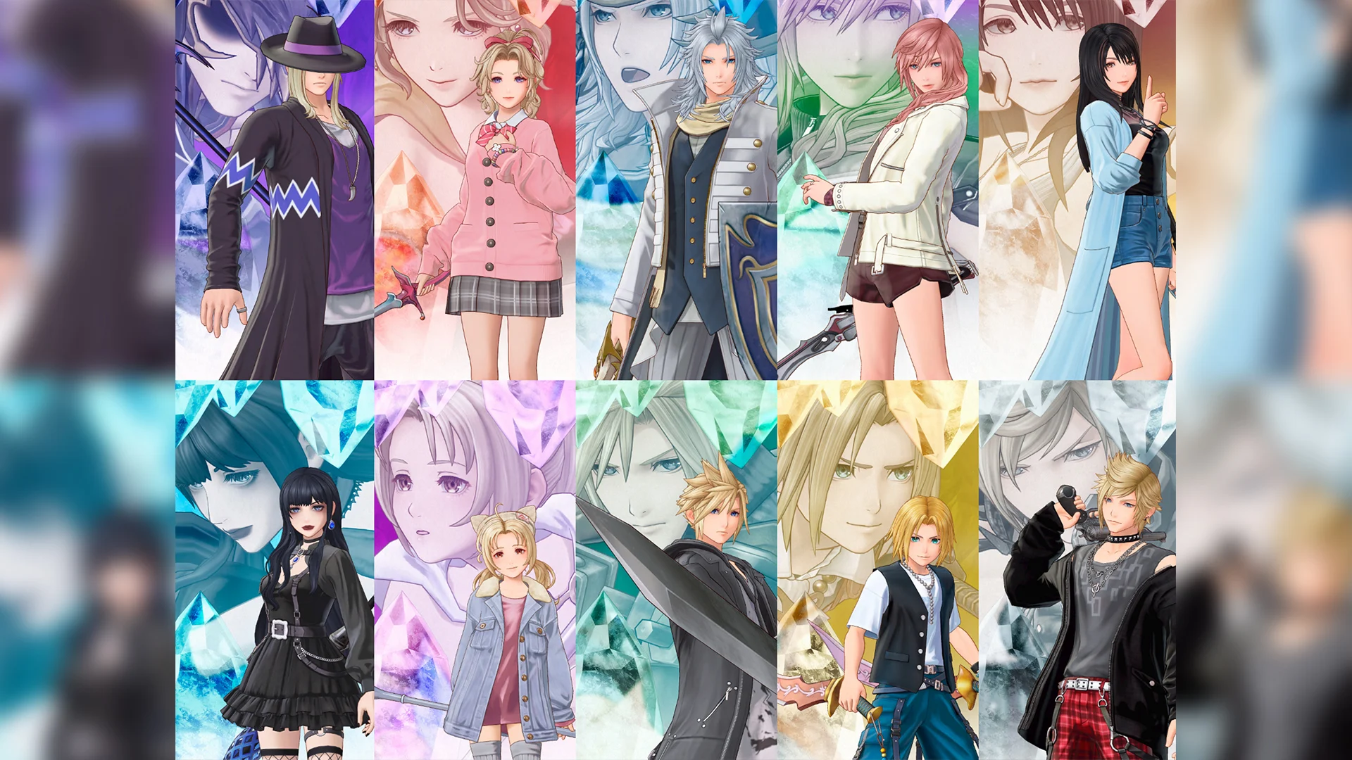 Dissidia Duellum Final Fantasy ấn định ngày ra mắt, đưa dàn nhân vật huyền thoại đến Tokyo hiện đại - gamelade