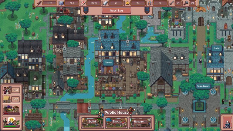 Tựa game xây dựng thành phố phong cách pixel - Hearth and Hamlet được công bố-gamealde