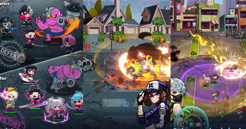 Ninja Gangsters mang đến một trải nghiệm RPG idle kết hợp giữa cyberpunk hiện đại và ninja cổ điển - gamelade