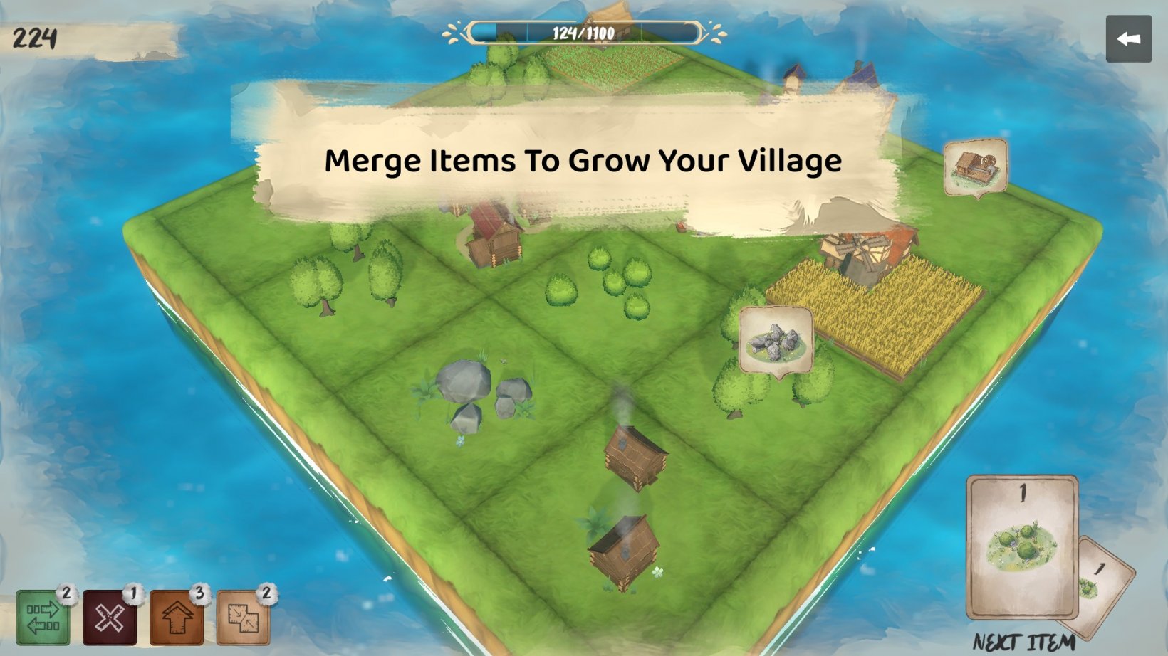 Hearthside: A Teeny Tiny Game biến merge puzzle thành game xây dựng thành phố trung cổ - gamelade