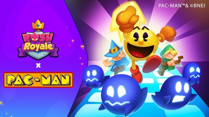 Rush Royale hợp tác với Pac-Man, tái hiện mê cung arcade kinh điển - gamelade