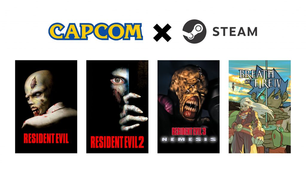 Capcom chính thức phát hành bộ ba Resident Evil gốc lên Steam-gamelade