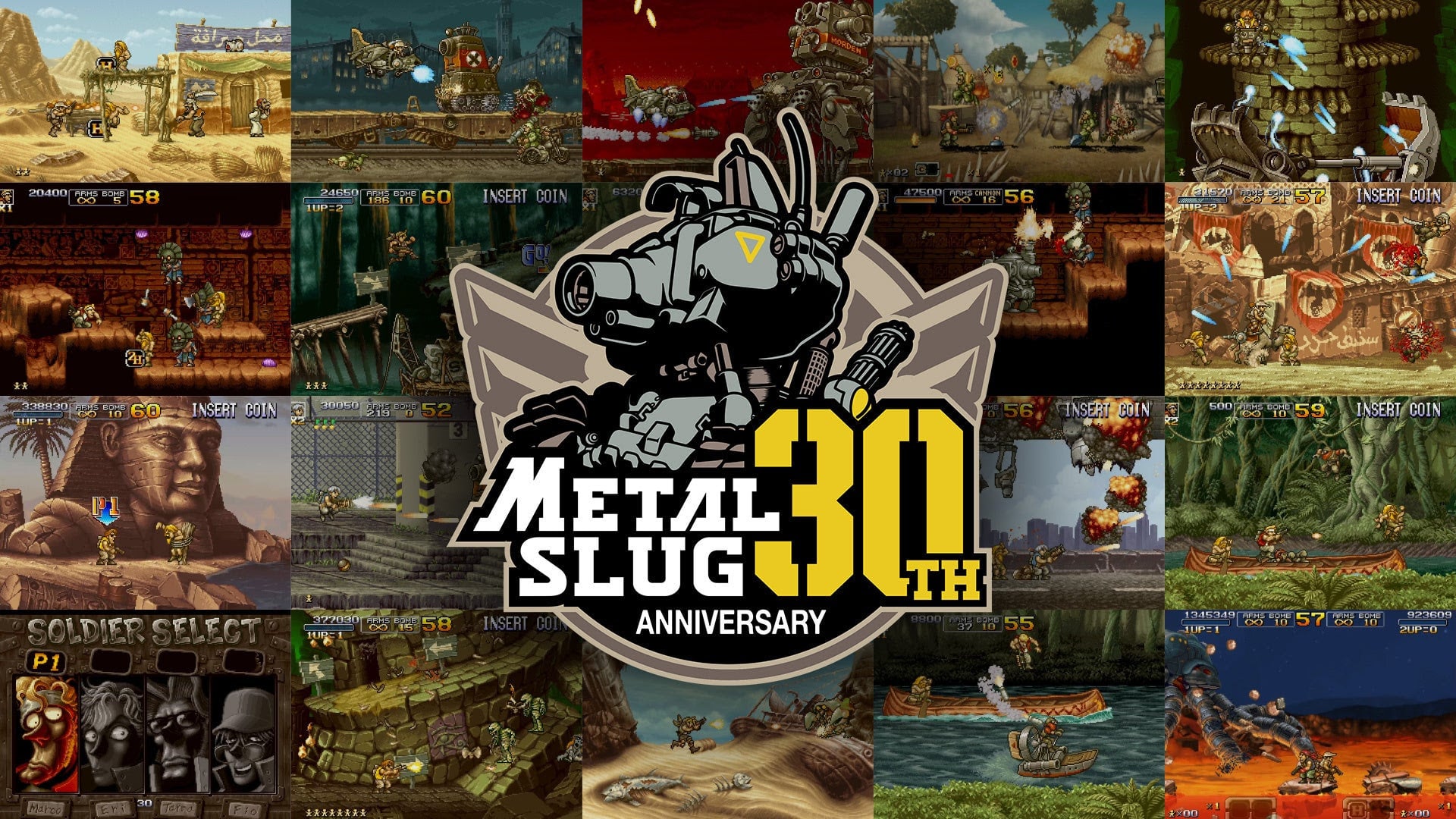 SNK kỷ niệm 30 năm thương hiệu Metal Slug-gamelade
