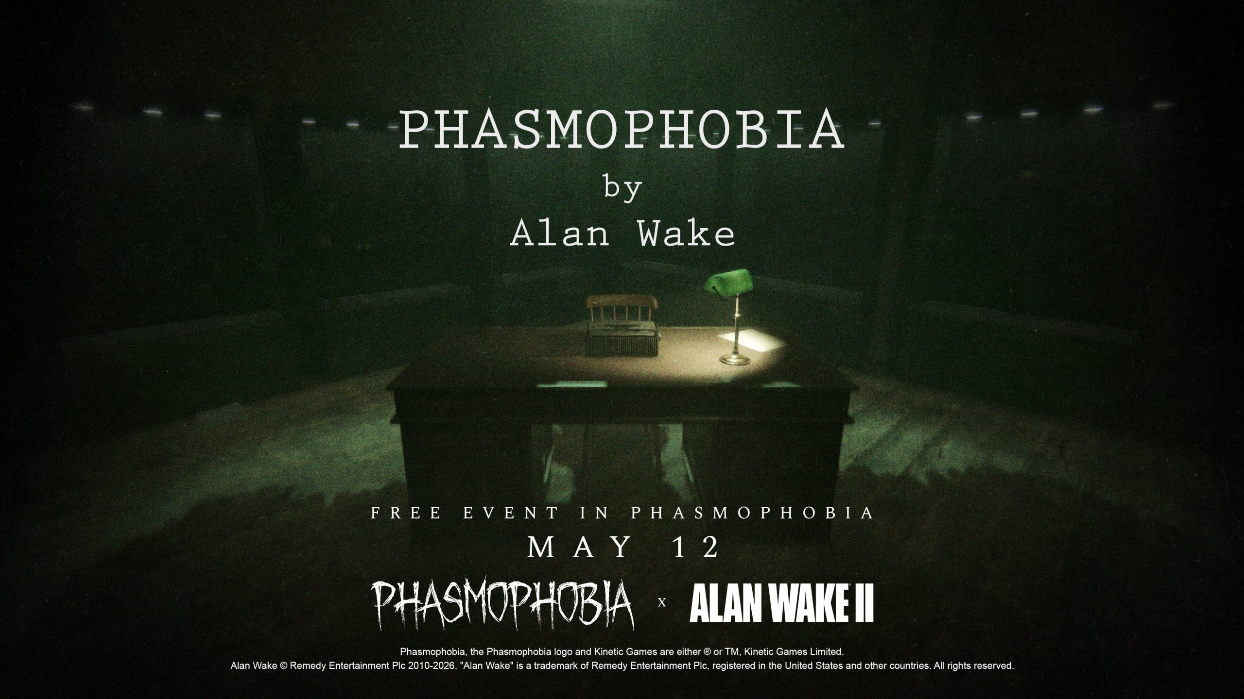 Phasmophobia công bố sự kiện hợp tác đầu tiên cùng bom tấn kinh dị Alan Wake-gamelade