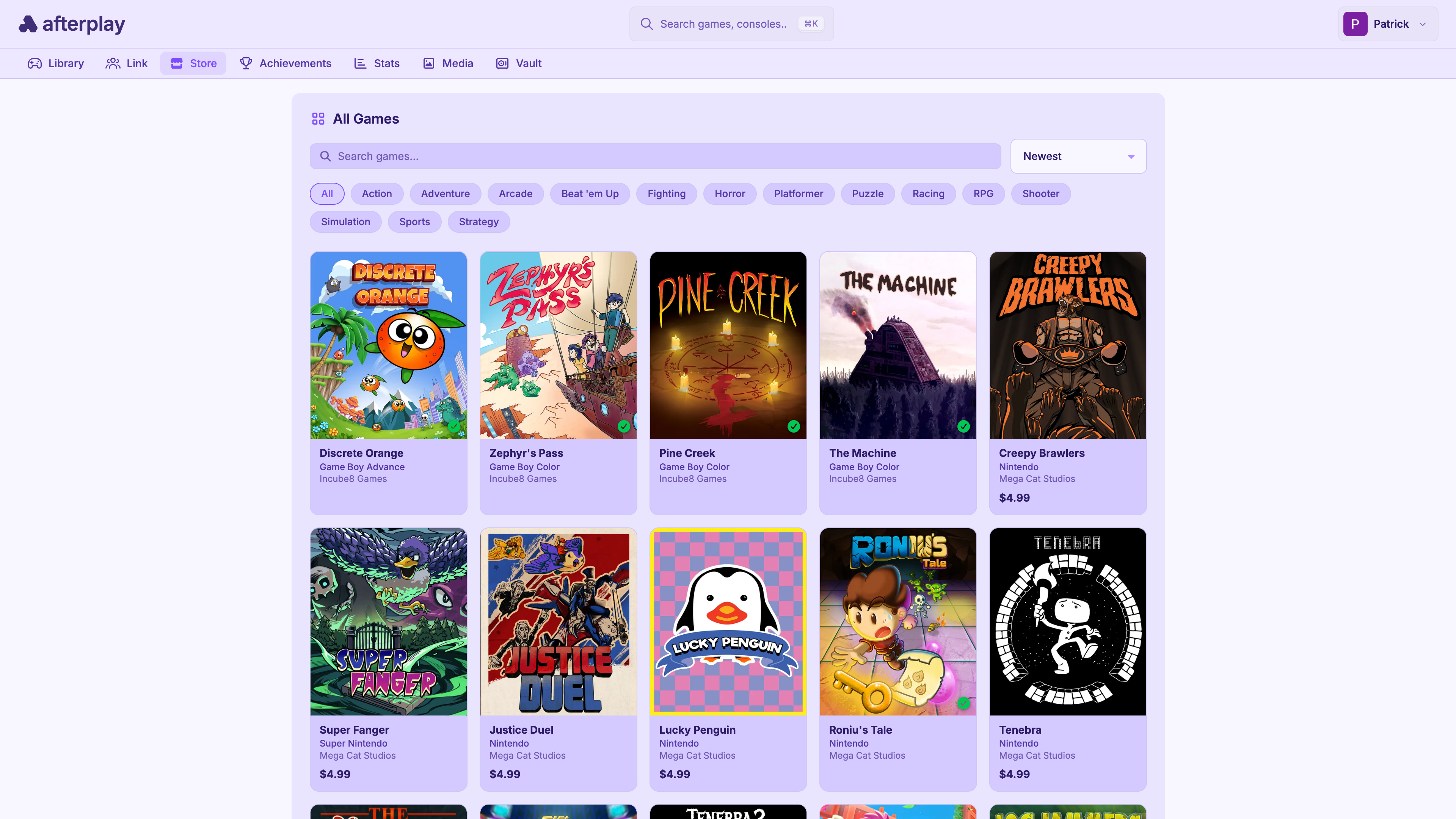 Afterplay ra mắt cửa hàng game retro chơi ngay trên trình duyệt, không cần cài đặt - gamelade