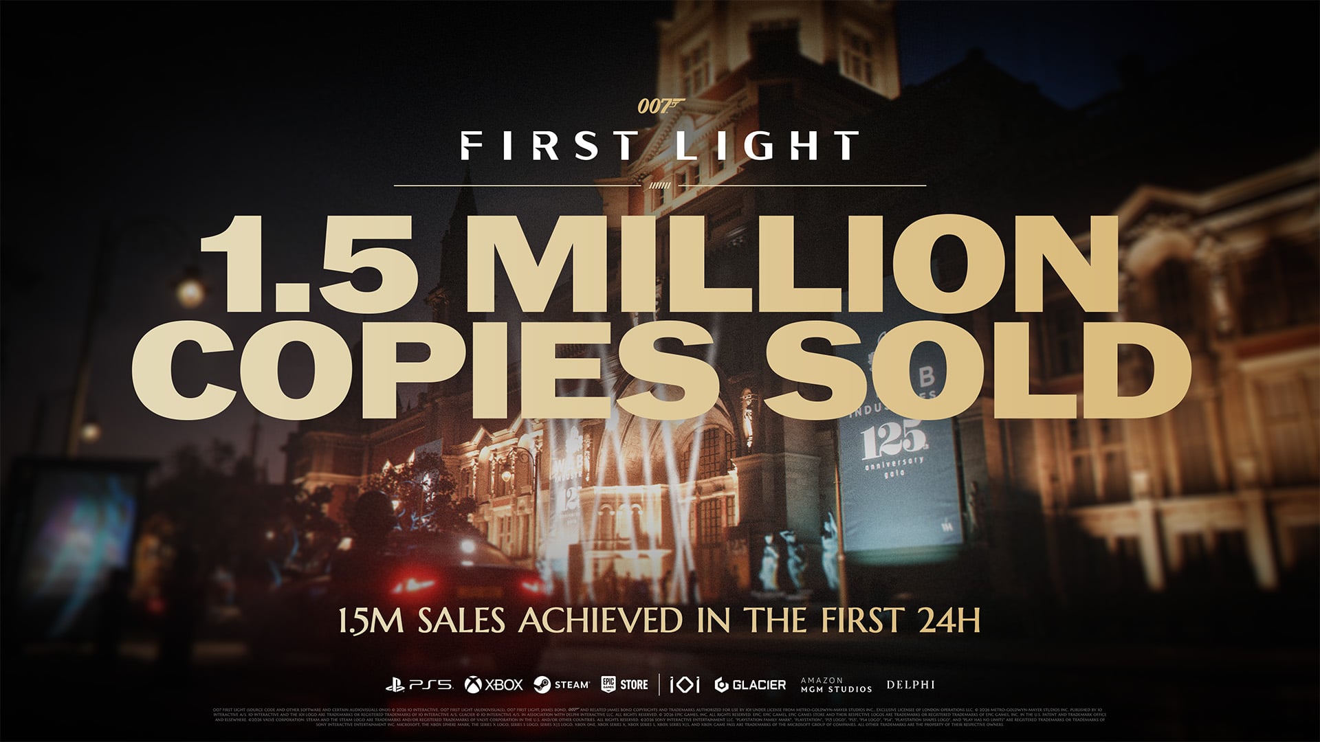 Doanh số 007 First Light cán mốc 1,5 triệu bản chỉ sau 24 giờ phát hành-gamelade