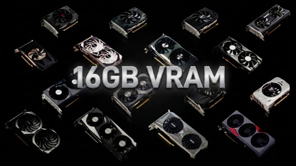 Sự lên ngôi của card đồ họa 16GB VRAM-gamelade