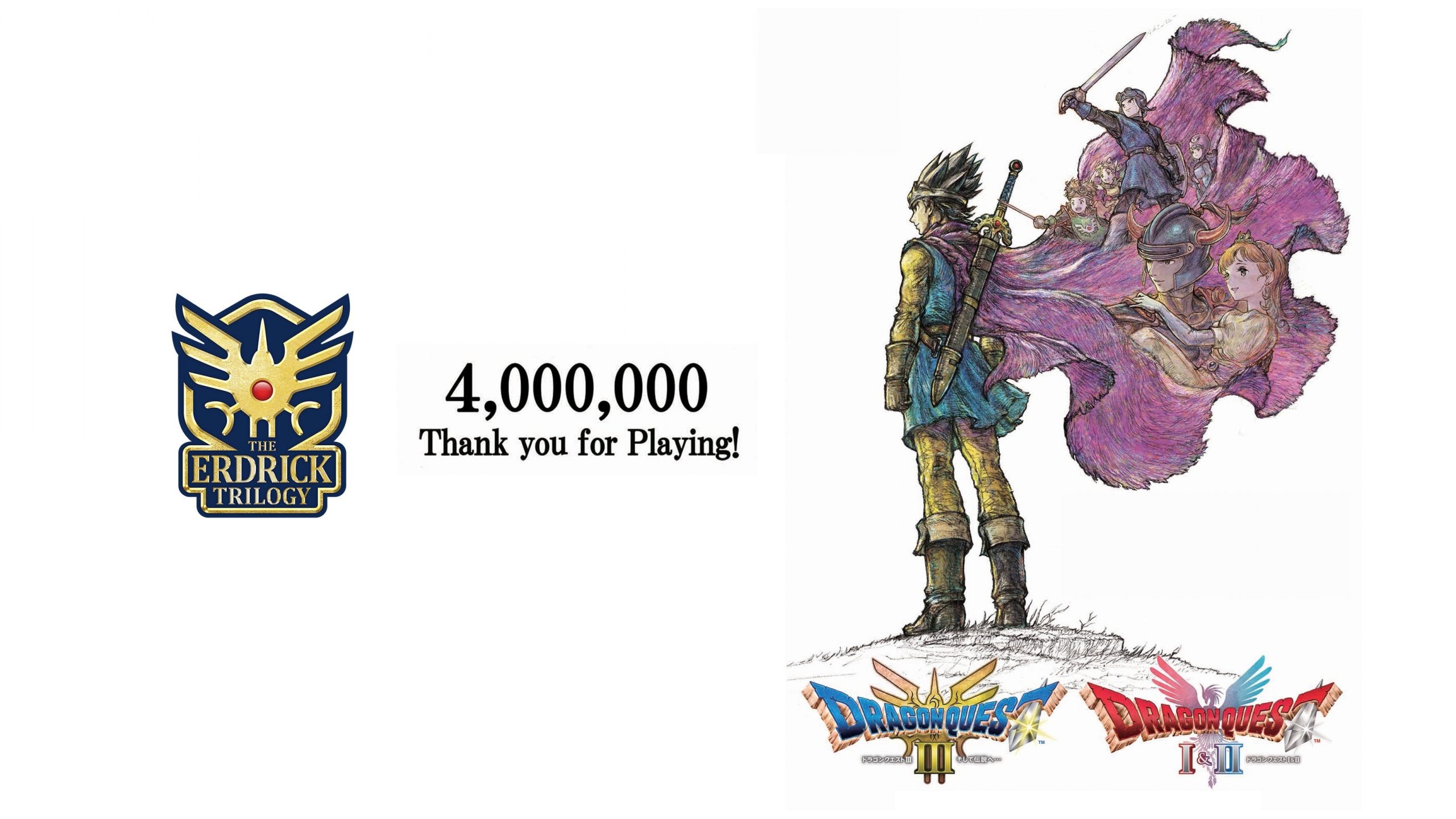 Doanh số hai bản remake của Dragon Quest vượt mốc 4 triệu bản-gamelade