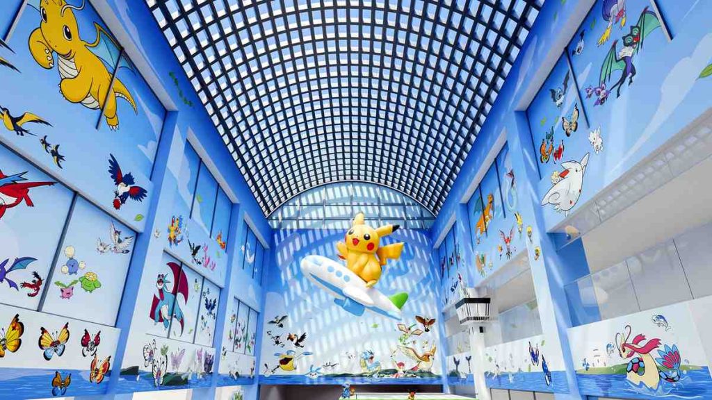 Nhật Bản ra mắt sân bay Pokemon đầu tiên trên thế giới-gamealde