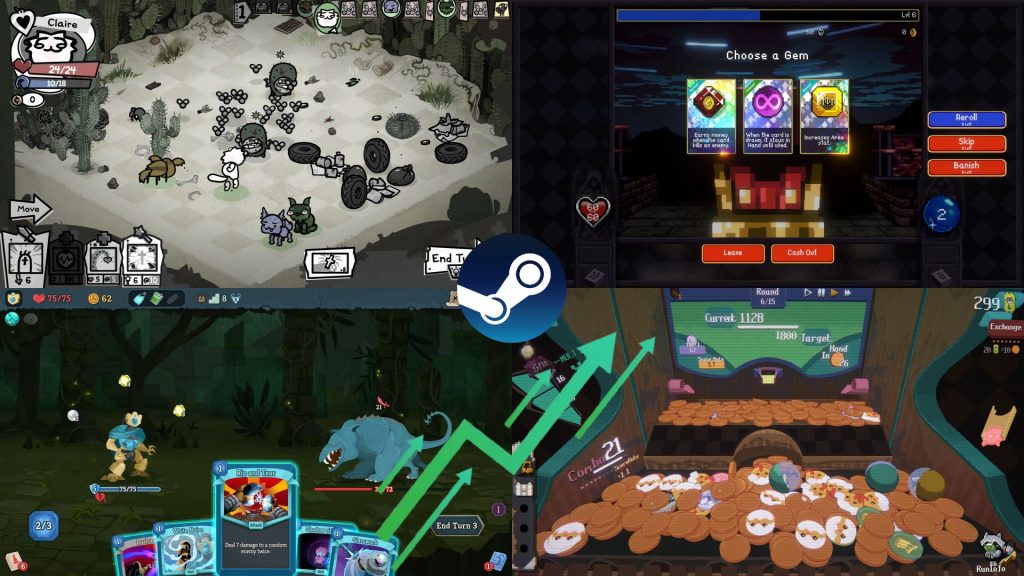 Thể loại roguelike thống trị Steam với doanh thu khổng lồ-gamelade
