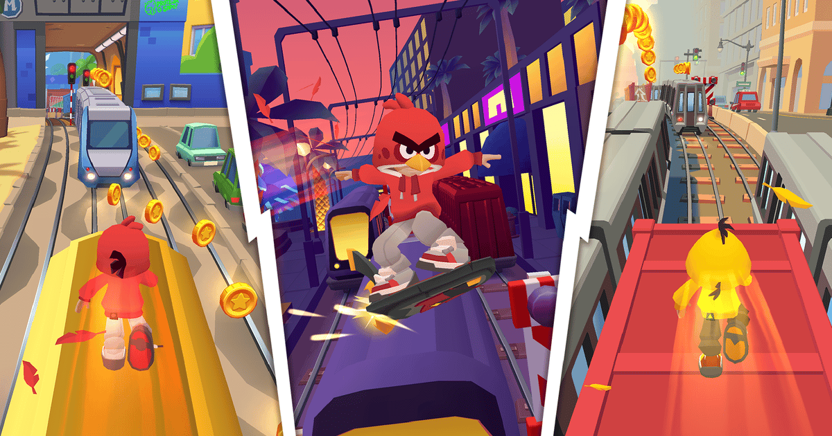 Subway Surfers bắt tay Angry Birds trong màn collab đầu tiên nhân dịp sinh nhật 14 năm - gamelade