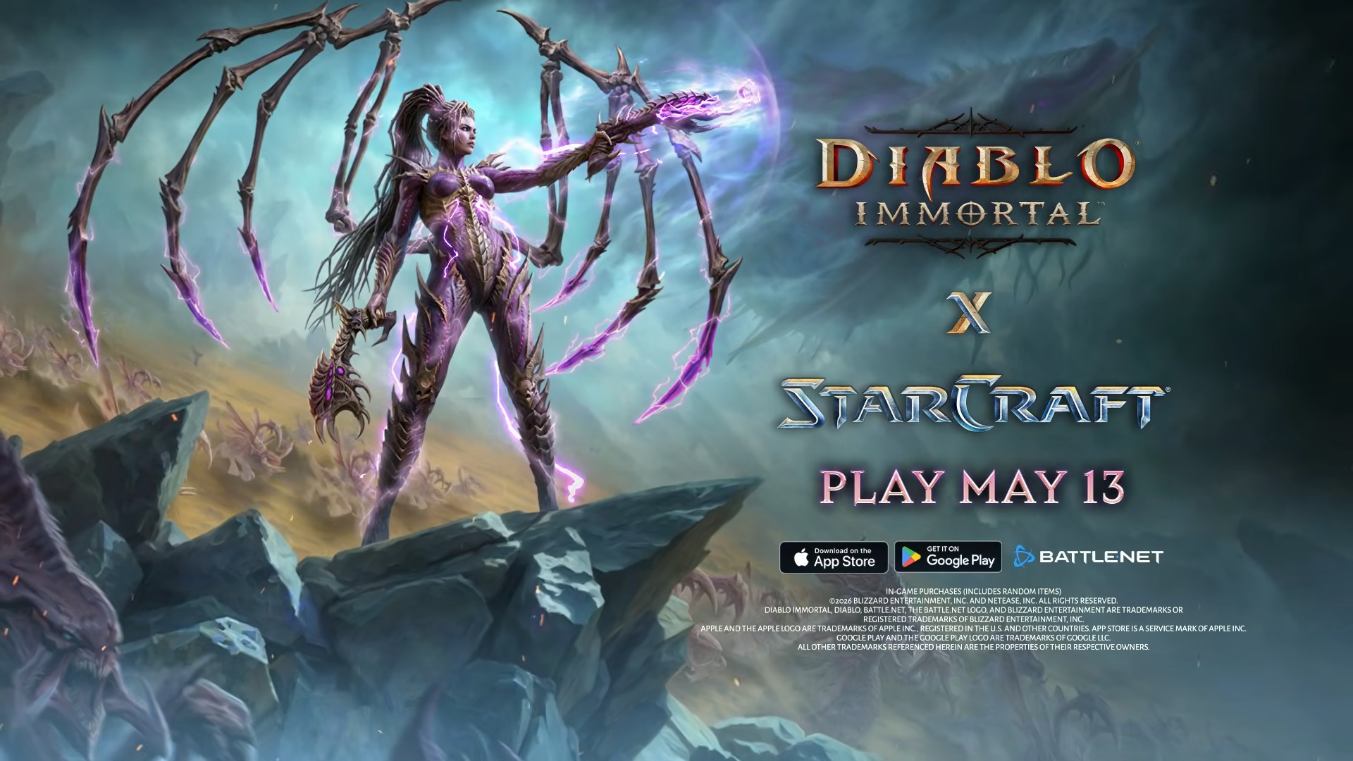 Diablo Immortal hé lộ sự kiện crossover với StarCraft - gamelade
