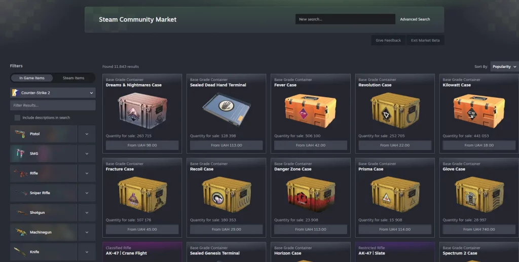 Valve thử nghiệm thiết kế mới cho chợ Steam sau 15 năm-gamelade
