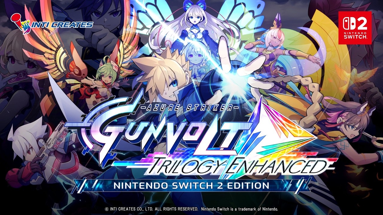 Azure Striker Gunvolt Trilogy Enhanced dành riêng cho Nintendo Switch 2 được công bố-gamelade