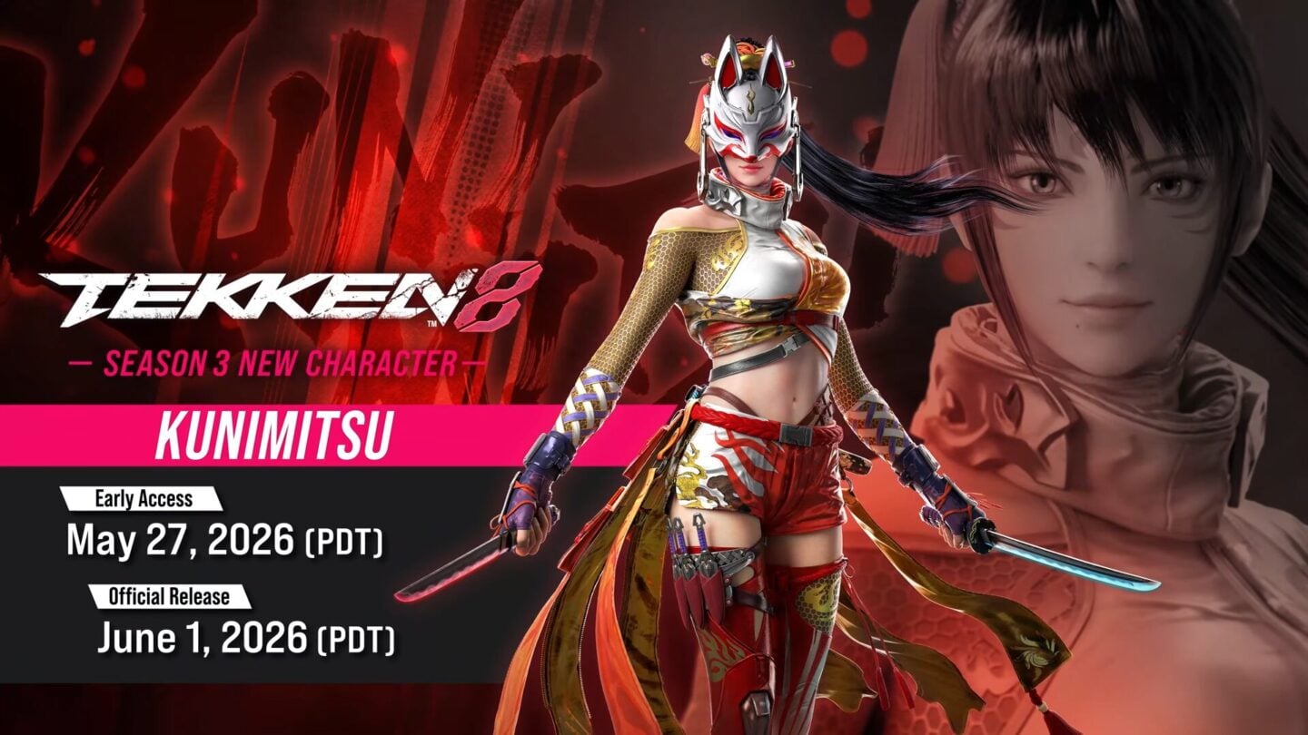 Kunimitsu trở lại trong Tekken 8, ấn định ngày ra mắt cuối tháng 5 - gamelade