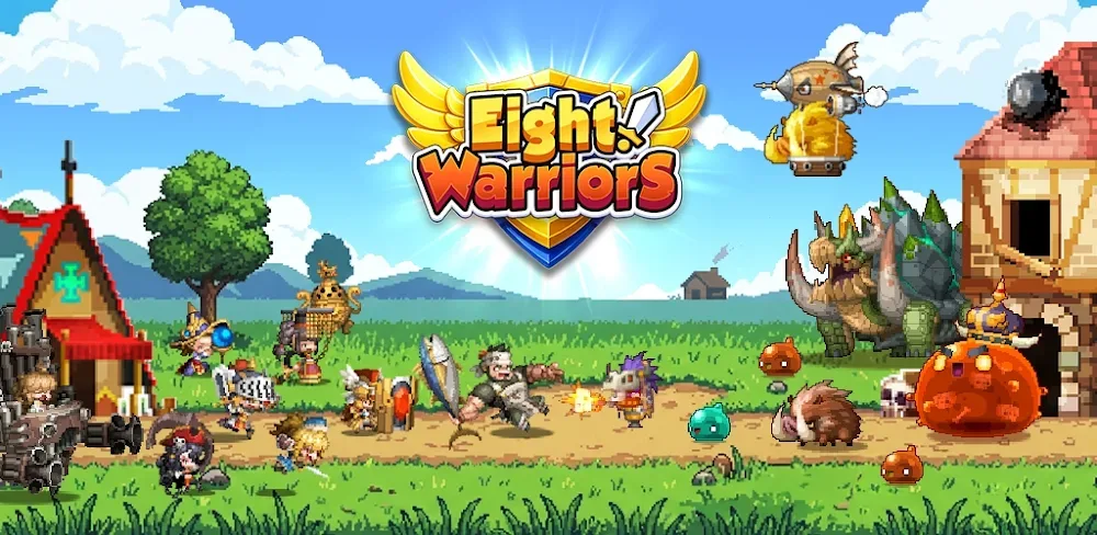 Eight! Warriors – tựa game chiến thuật retro pha trộn thẻ bài sắp đổ bộ mobile - gamelade