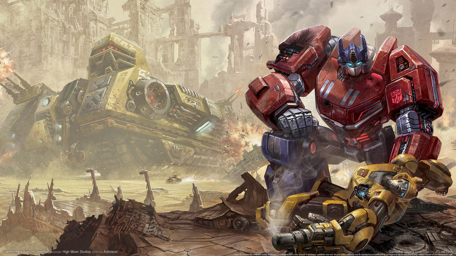 Dự án game bắn súng bom tấn Transformers đang được phát triển-gamelade