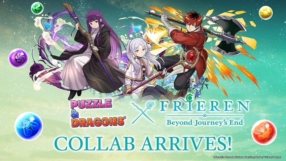 Puzzle & Dragons tung sự kiện crossover với Frieren - gamelade