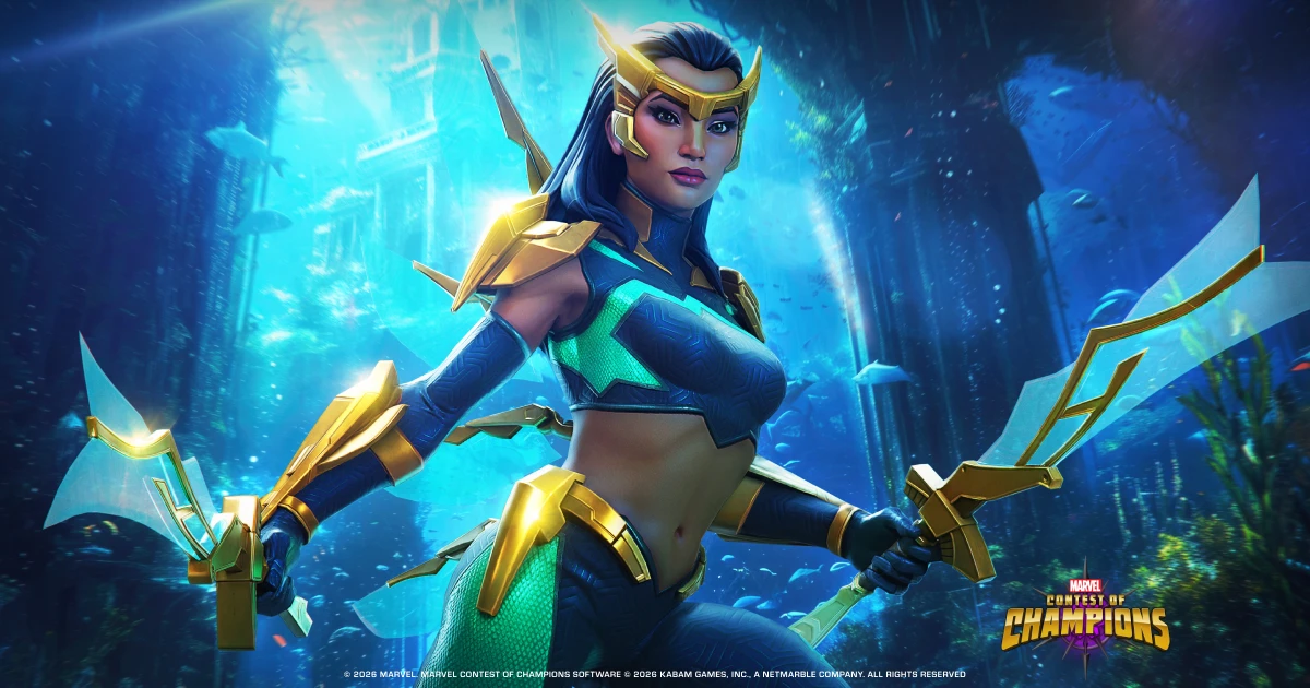 Marvel Contest of Champions tung update mới chủ đề đại dương - gamelade