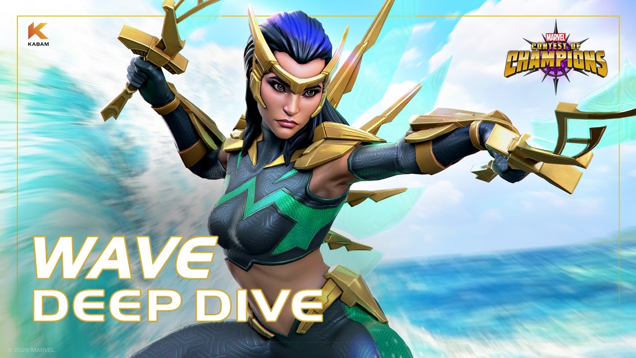 Marvel Contest of Champions tung update mới chủ đề đại dương - gamelade