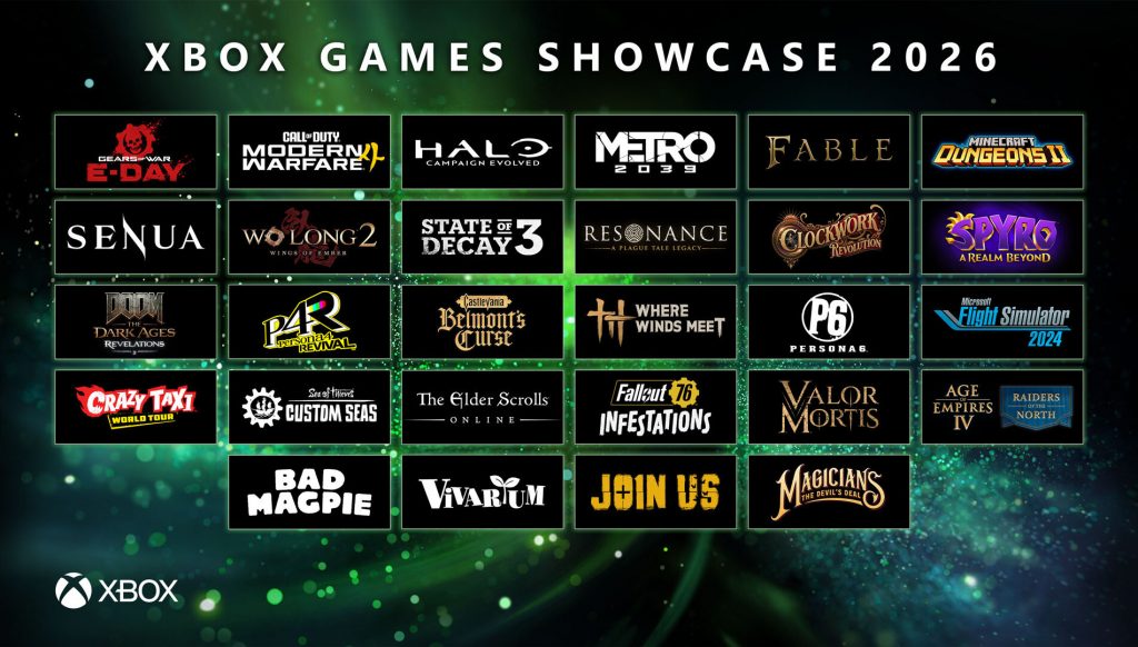 Tổng hợp sự kiện Xbox Games Showcase 2026-gamelade