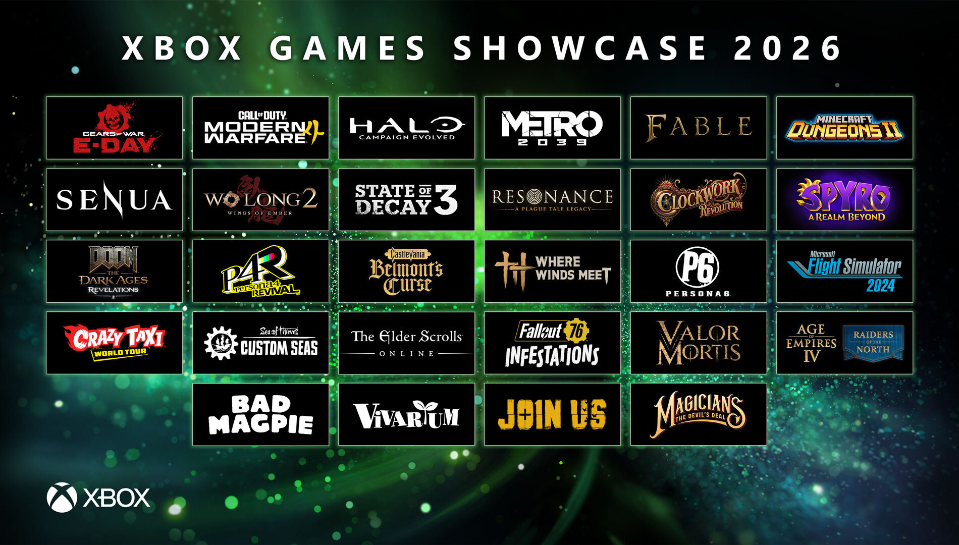 Tổng hợp sự kiện Xbox Games Showcase 2026-gamelade