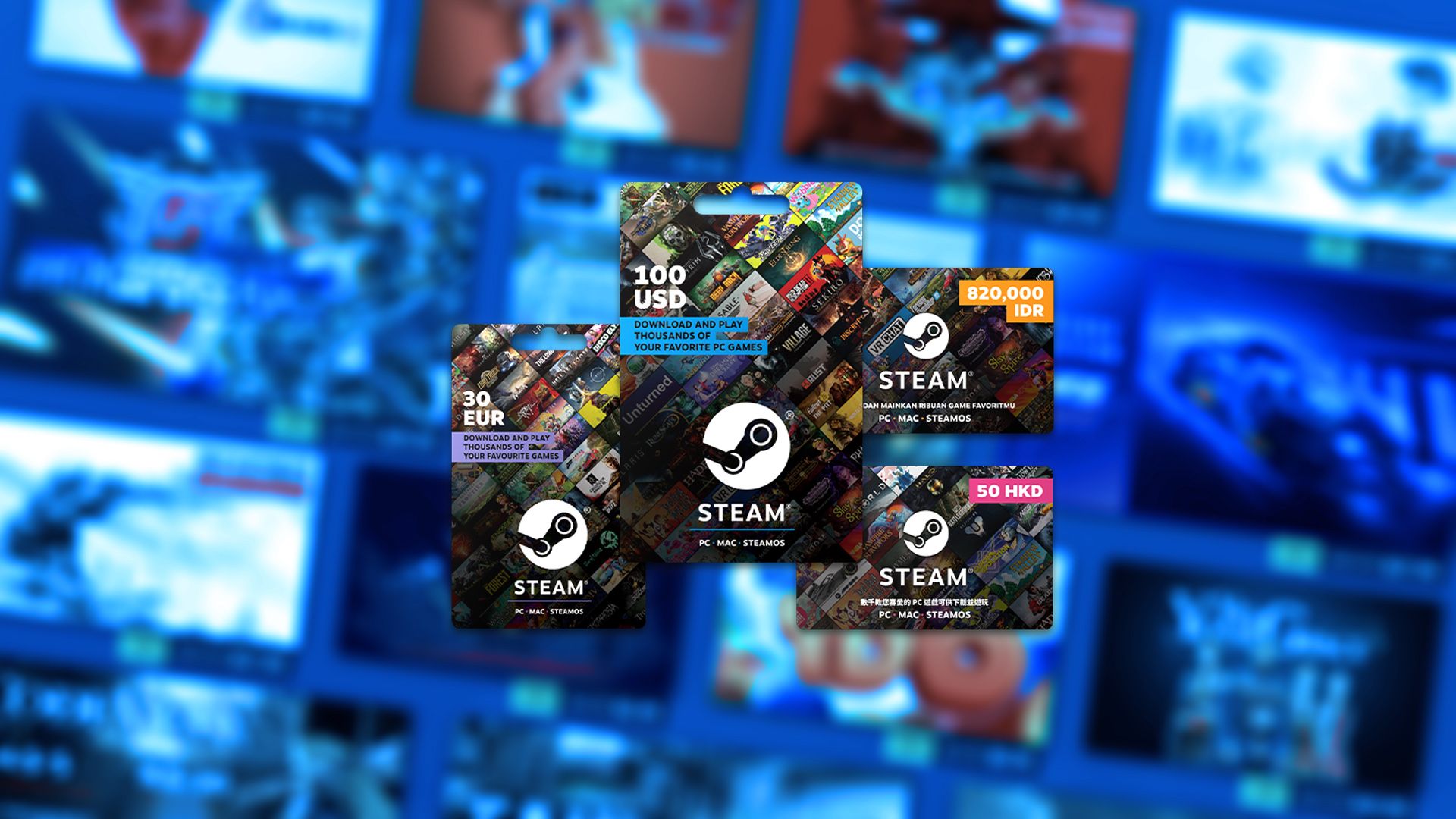 Valve chính thức ngừng phát hành thẻ Steam Gift Card-gamealde