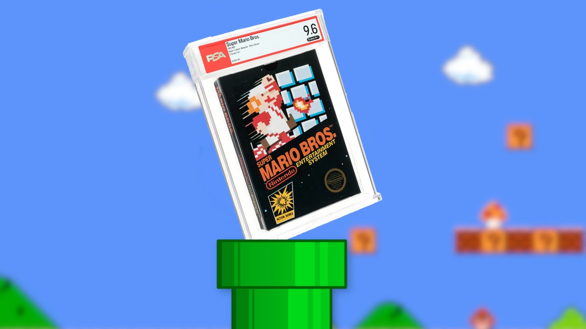 3 triệu đô cho một băng game Super Mario Bros.-gamelade