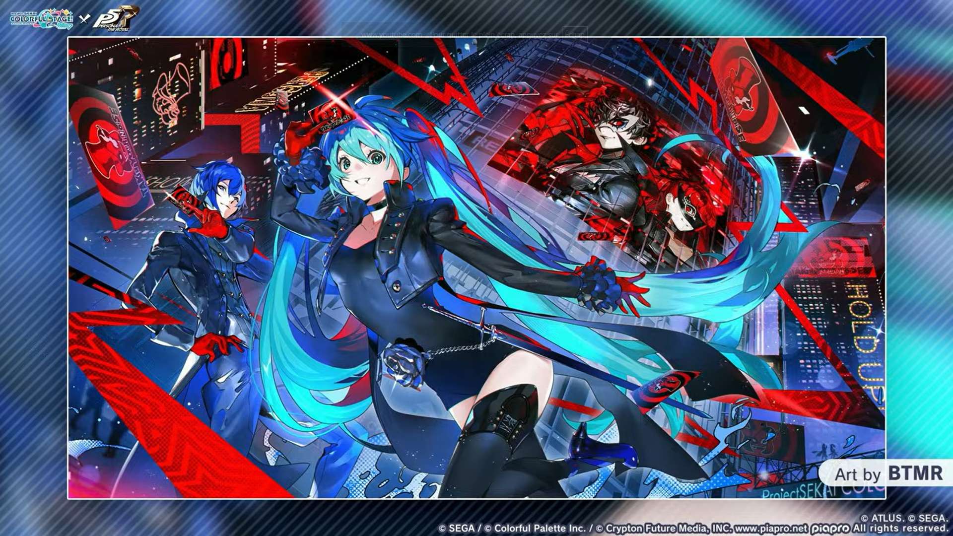 Hatsune Miku chính thức gia nhập Persona 5: The Phantom X-gamelade